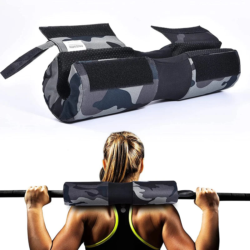 High Quality Advanced Squat Pad - Barbell Pad for Hip Thrusts, Squats, & Lunges - Neck & Shoulder Protection